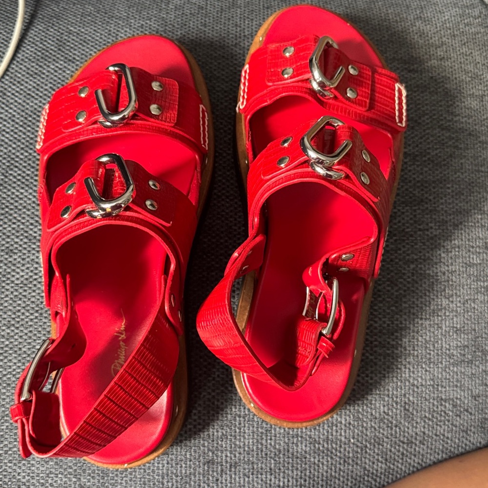 3.1 Phillip Lim Red Sandals